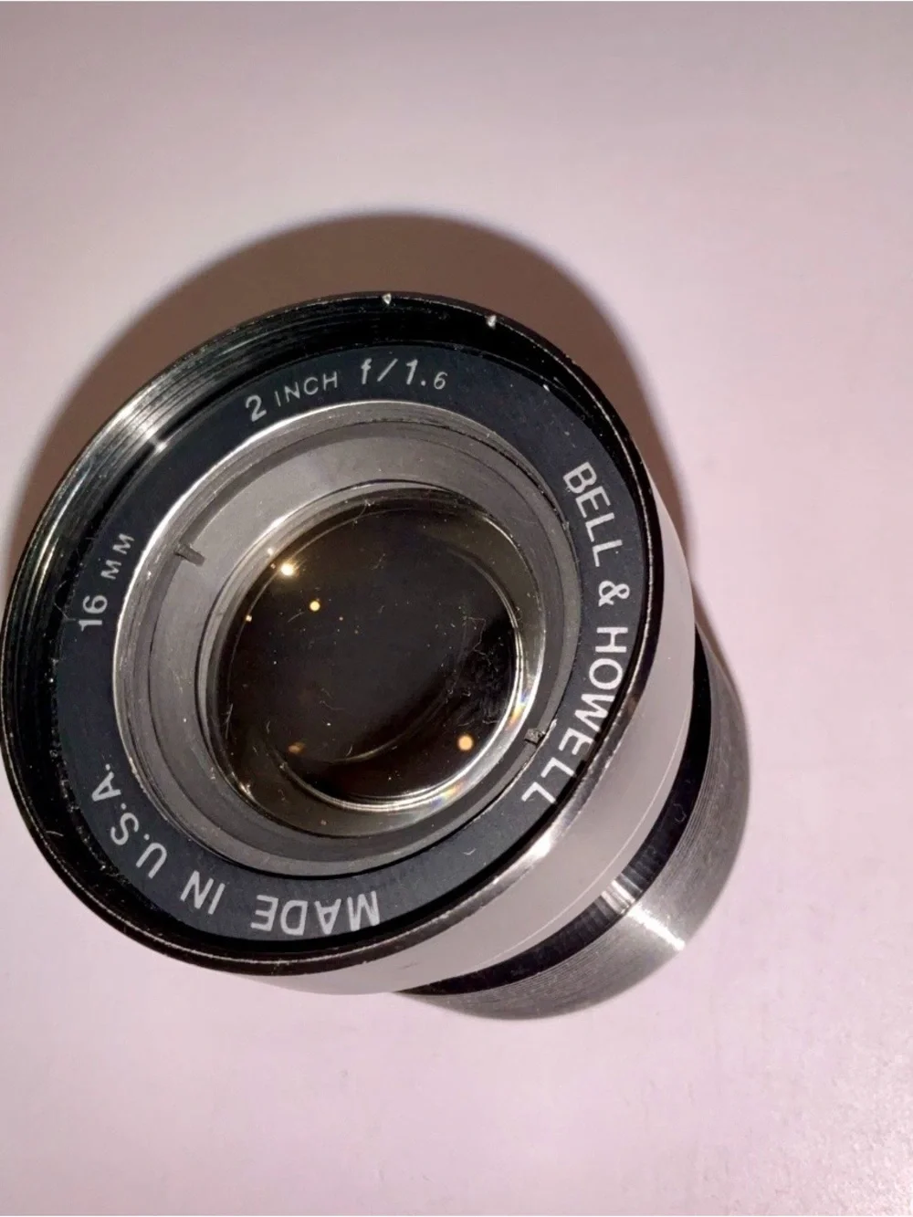 Bell & Howell 16mm Projector Lens F.L. 2 
